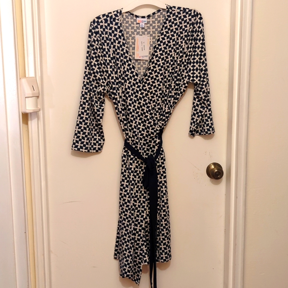 LLR XL Michelle wrap dress